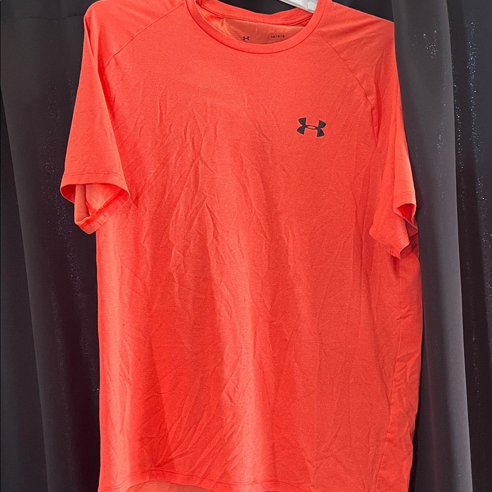 Under Armour Men's Short Sleeve Performance Tee - Coral/Orange